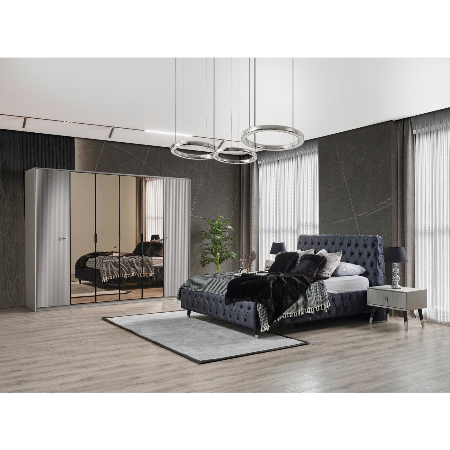 Acelya Sängbord - LINE Furniture Group