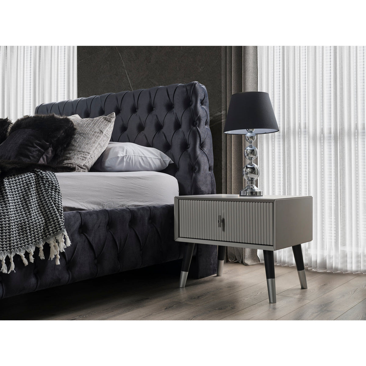 Acelya Sängbord - LINE Furniture Group
