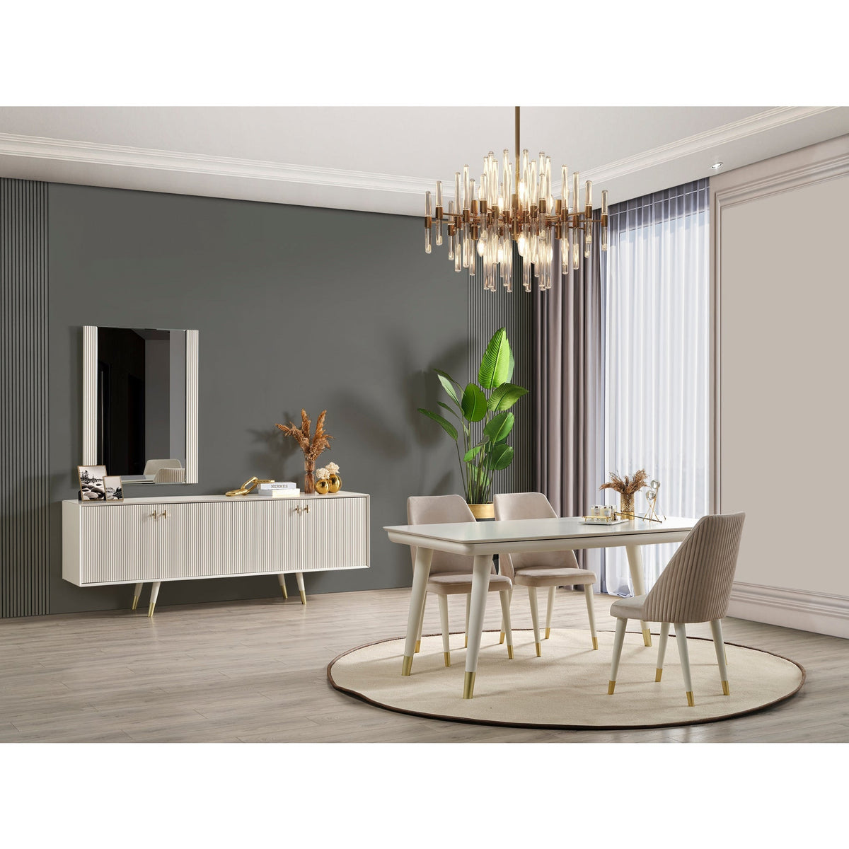 Asra Förlängningsbart Matbord - LINE Furniture Group