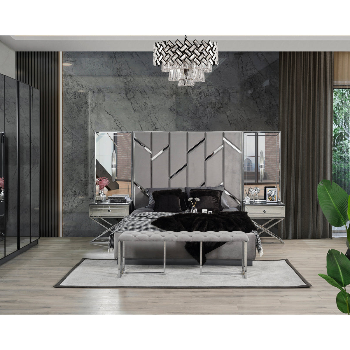 Inci Säng med Förvaring - LINE Furniture Group