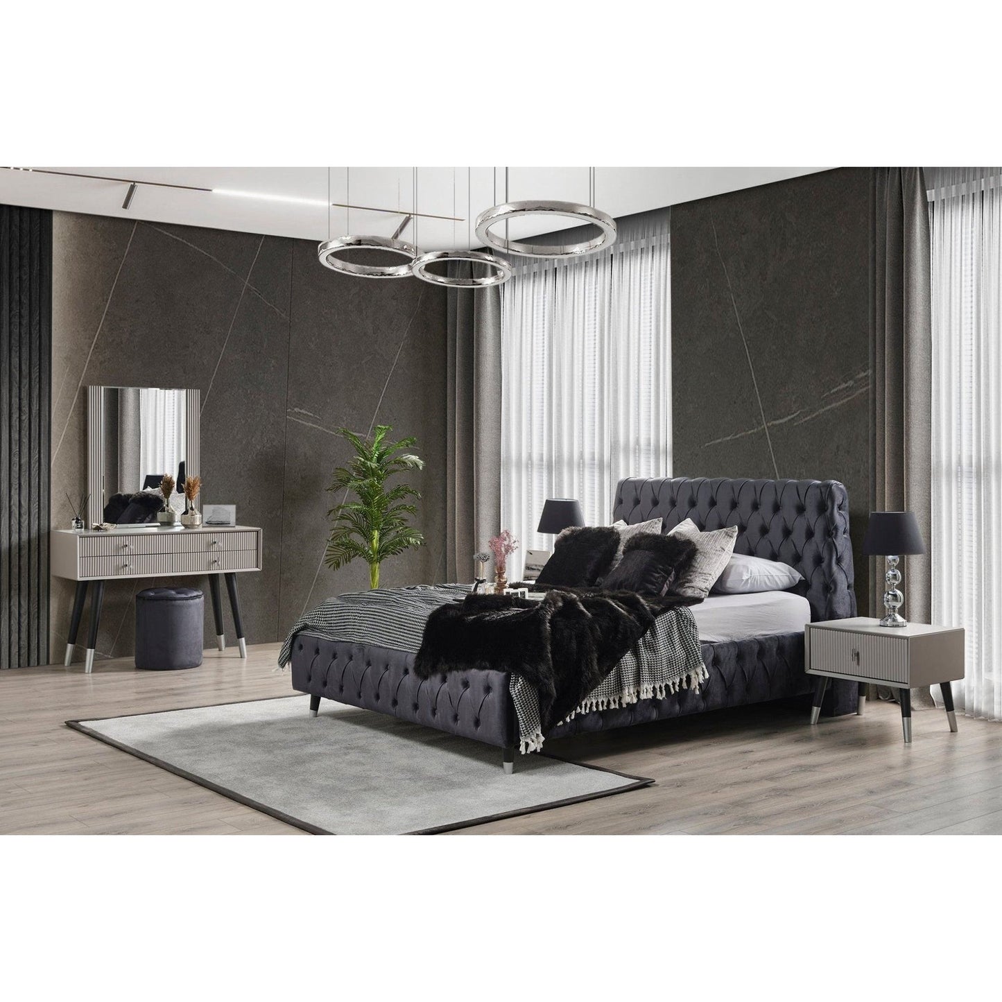 Acelya Säng med Förvaring - LINE Furniture Group