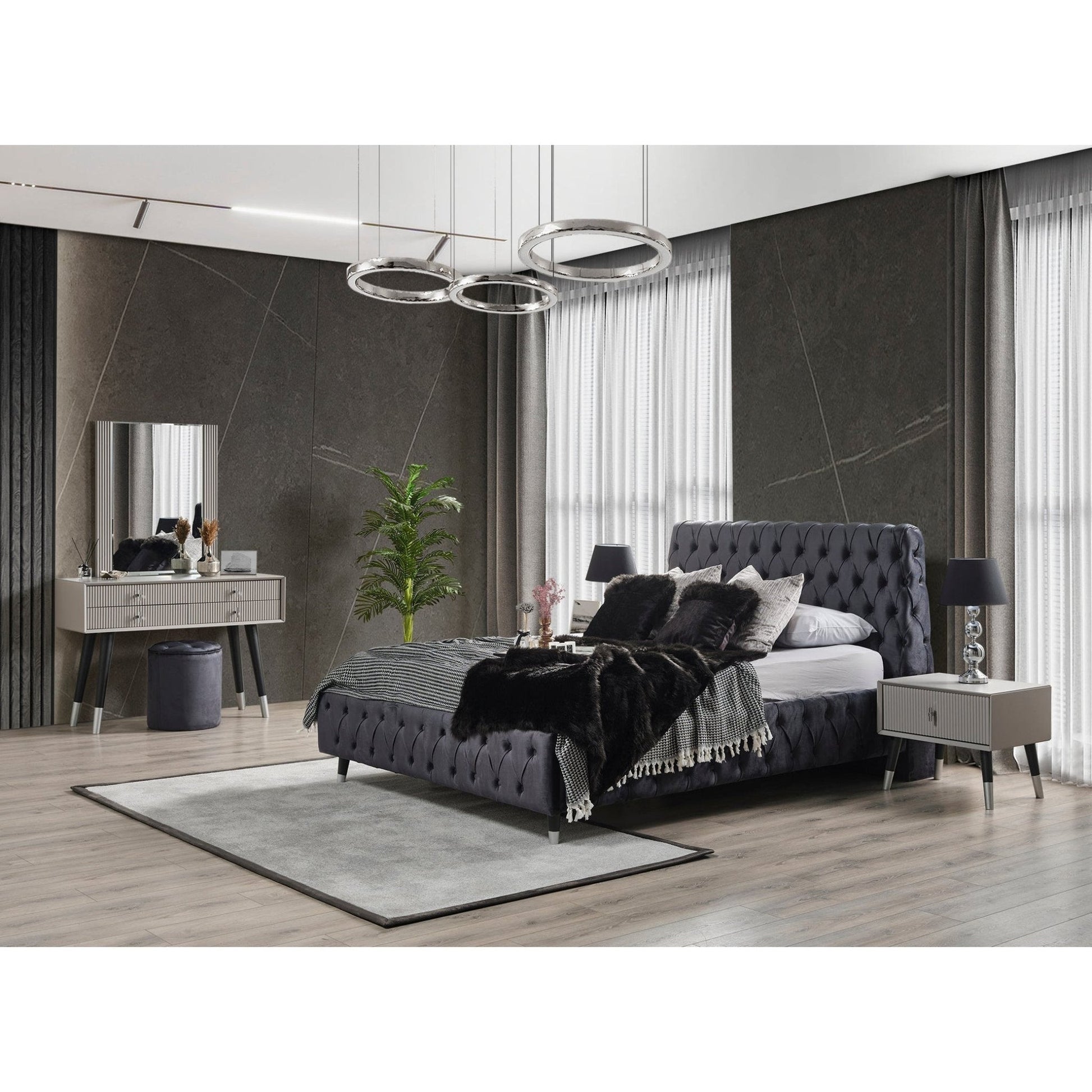 Acelya Sängbord - LINE Furniture Group
