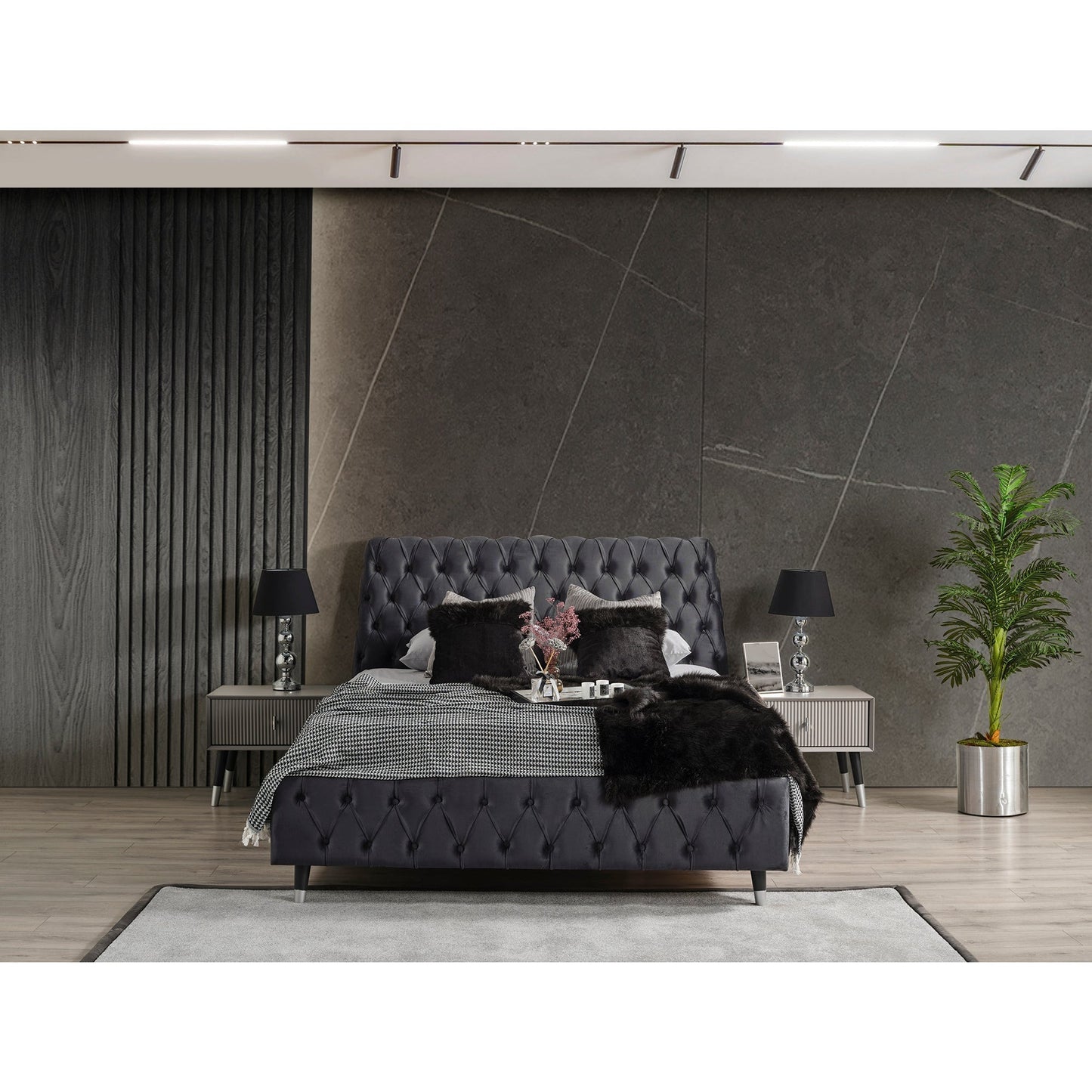 Acelya Sängbord - LINE Furniture Group