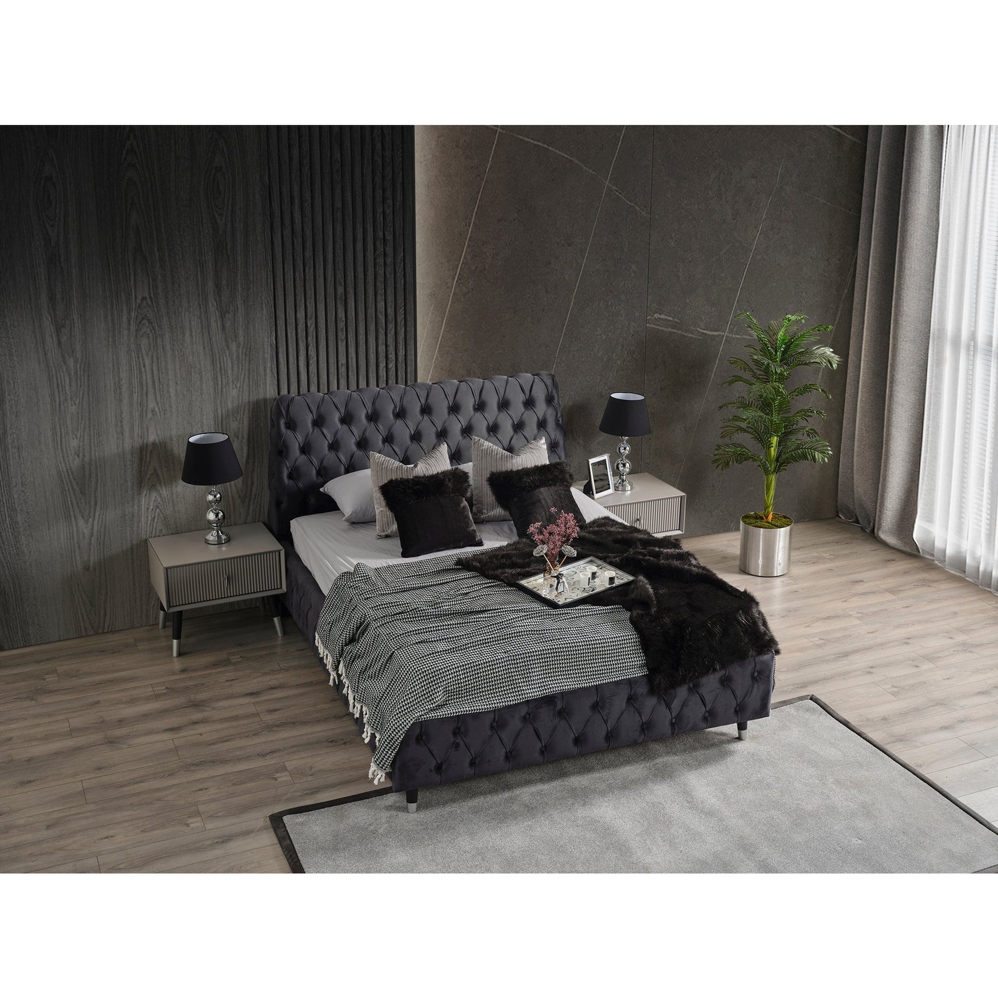 Acelya Sängbord - LINE Furniture Group
