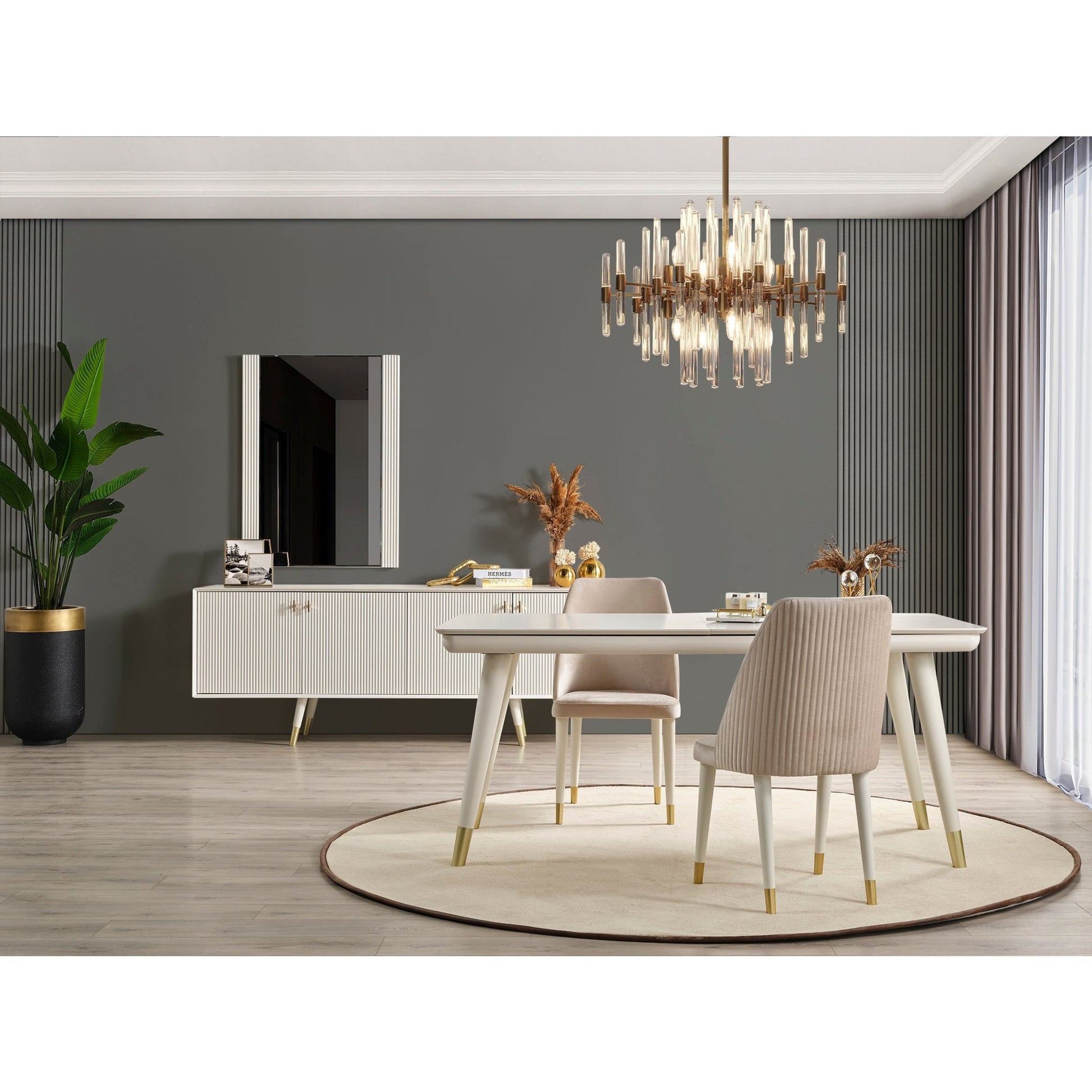 Asra Förlängningsbart Matbord - LINE Furniture Group