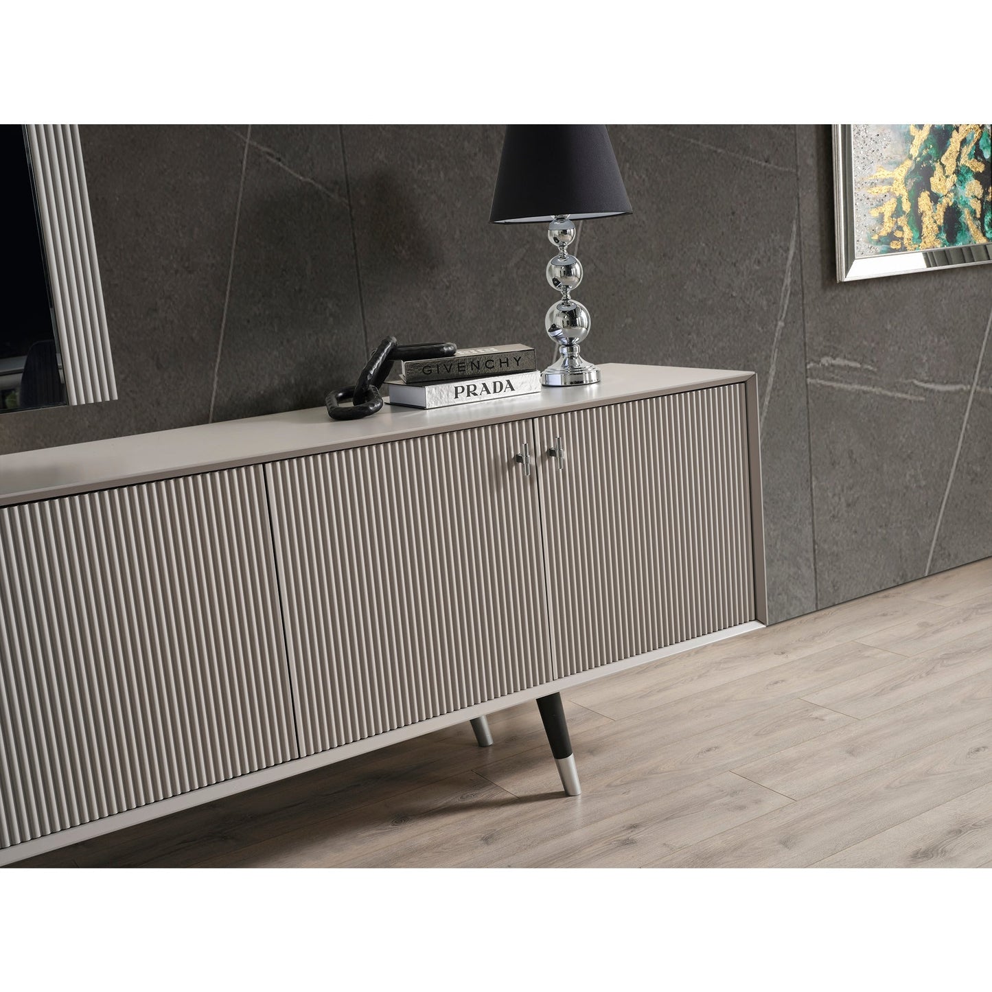 Acelya Skänk med Spegel - LINE Furniture Group