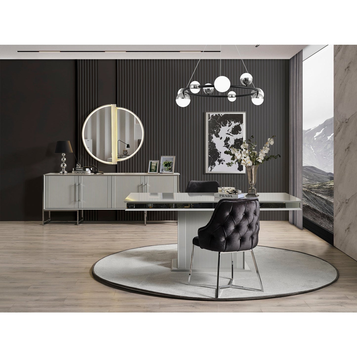 Pirlanta Förlängningsbart Matbord - LINE Furniture Group