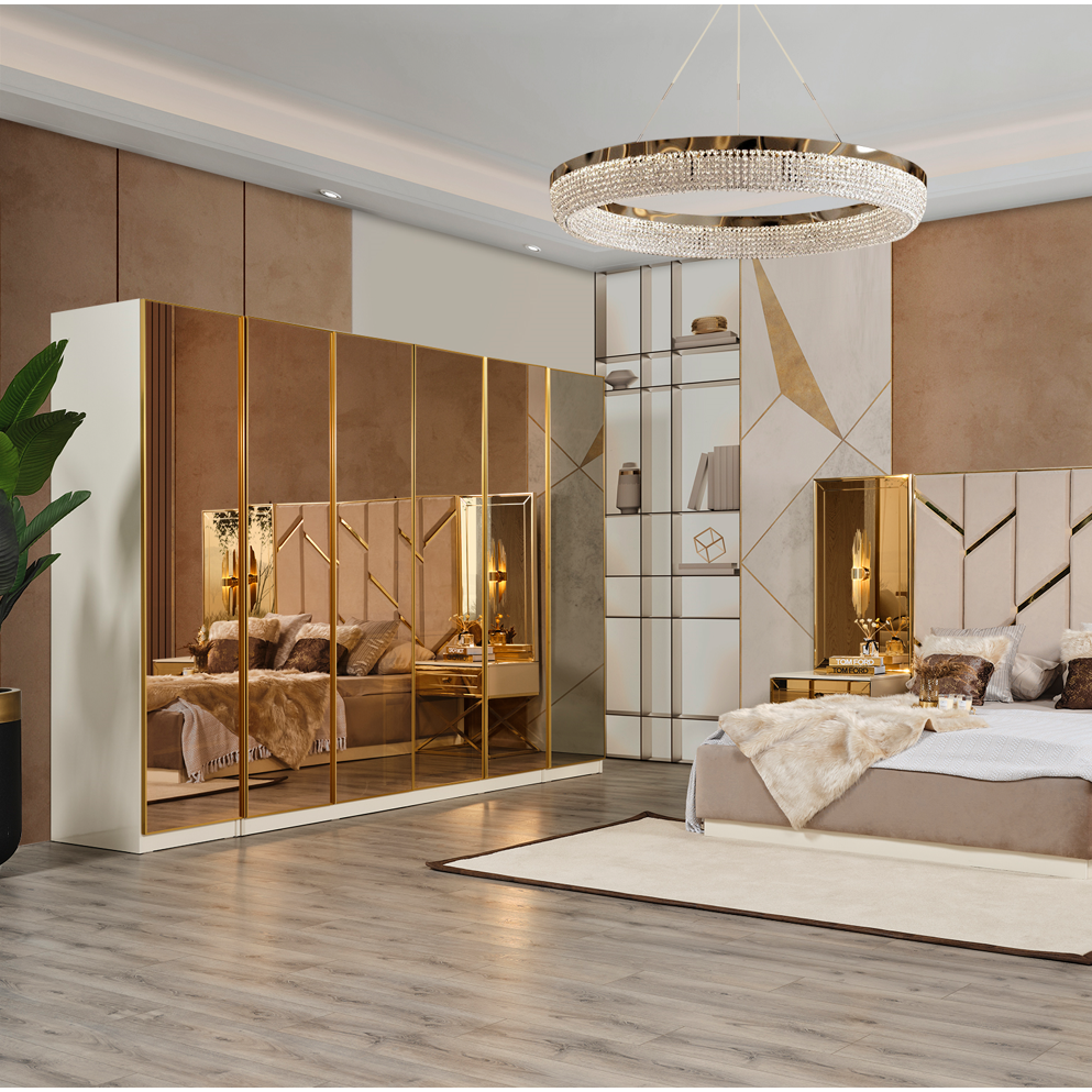Gold Garderob - LINE Furniture Group